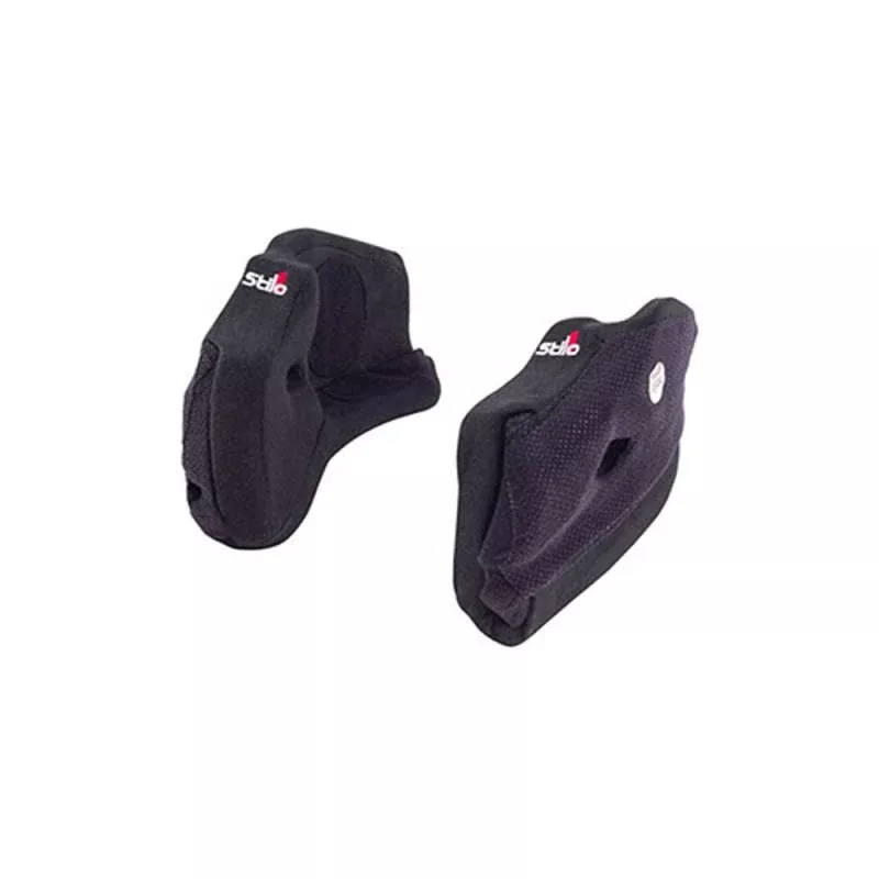 Stilo ST5 Cheek Pads - Black - 35mm