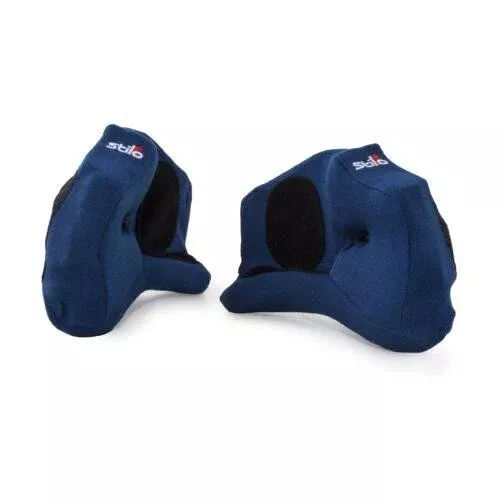 Stilo ST5 Cheek Pads - Blue - 25mm