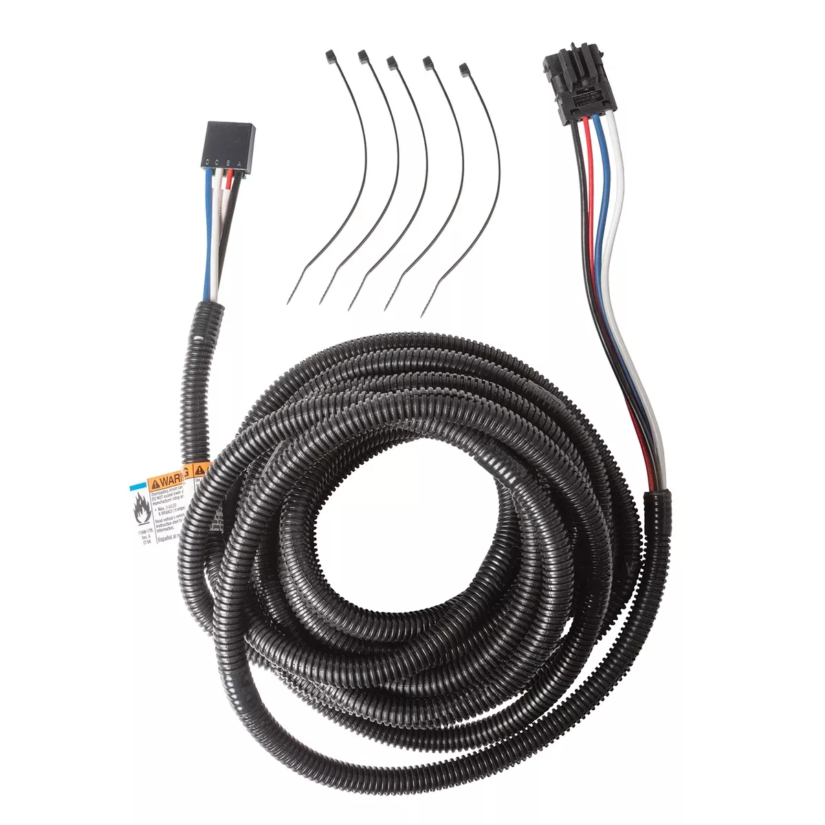 Tekonsha Trailer Brake Controller Custom Harness, Vehicle & Brake Control Ends 3037-P
