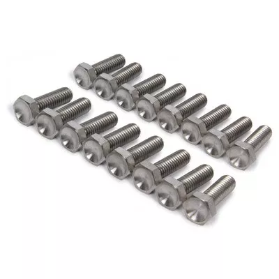 Ti22 Performance Bead Lock Bolt Kit 16 Pc Titanium 1" Long