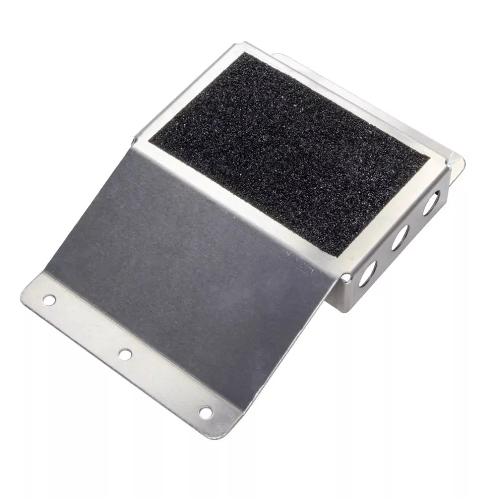 Ti22 Performance Heel Riser Aluminum, Natural 1"