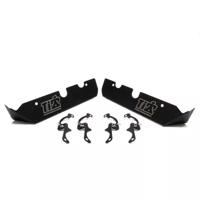 Ti22 Performance Spark Plug Guards Complete Black
