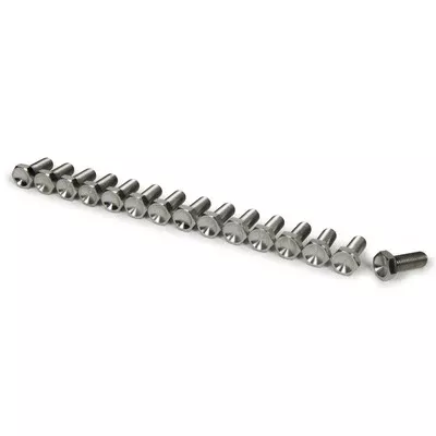 Ti22 Performance Wheel Center Bolt Kit 15 Pc Titanium