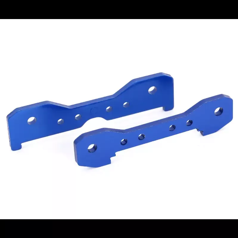 Tie Bars, Rear, 6061-T6 Aluminum (Blue-anodized): 9528
