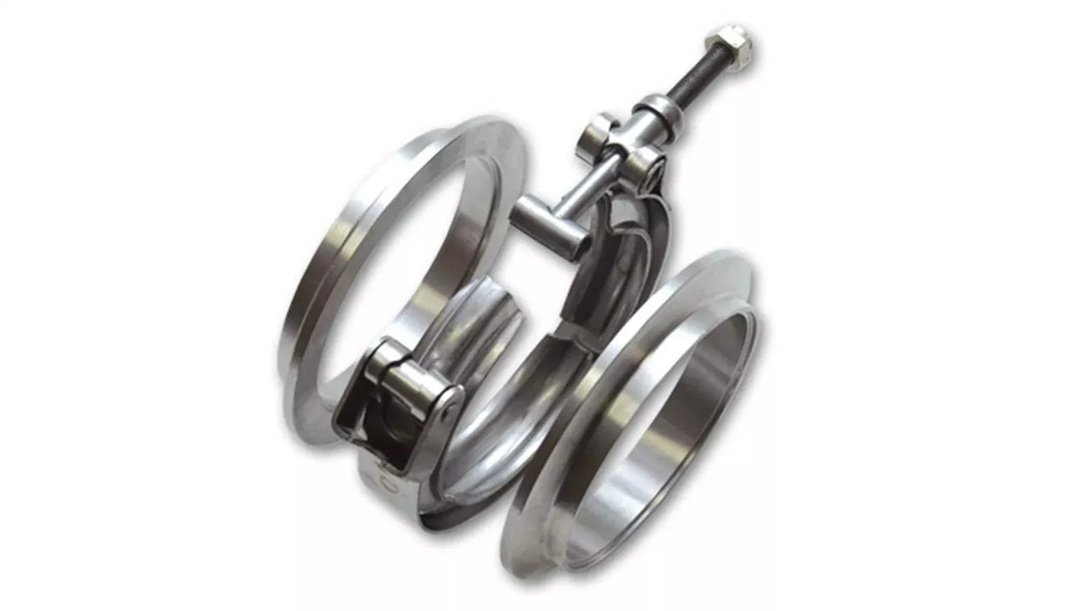 Vibrant Performance 11490 Aluminum V-Band Flange Assembly, 2-1/2