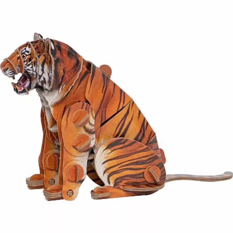 Voices of Nature, Siberian Tiger Kraft Paper Puzzle