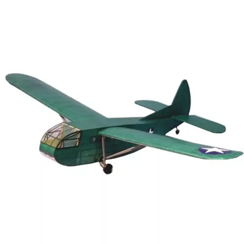 Waco CG4A Rubber Powered 30″ Wingspan