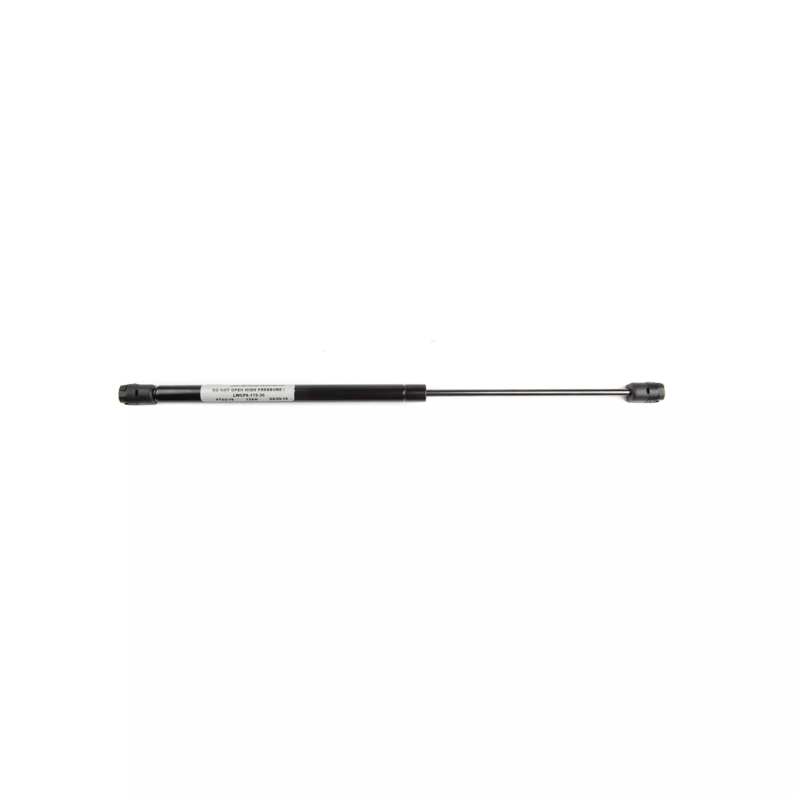 Whitecap G-3640C Black Nitrate Gas Spring - 10.25 To 17, 40 Lbs.