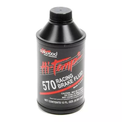 Wilwood Brake Fluid 570 Temp 12oz Single Bottle