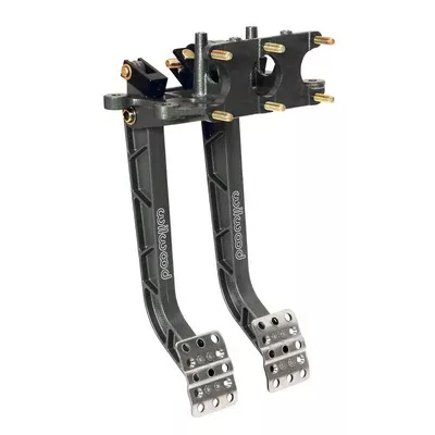 Wilwood Dual Pedal Assembly Reverse Mnt Adj Pedals