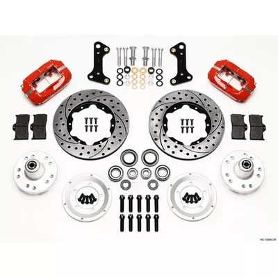 Wilwood HD Front Brake Kit 67-72 Camaro/Nova Drilled