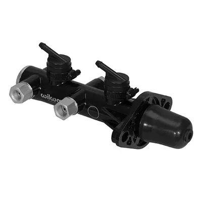 Wilwood Tandem Master Cylinder Remote Mnt 1.125in Bore Black