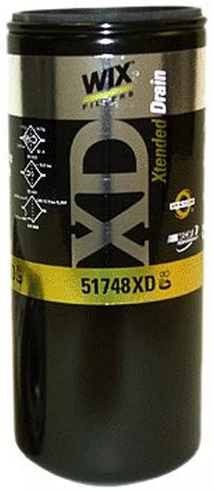 Wix 51748XD Heavy Duty Spin-On Lube Filter, Paper Material, Pack of 1