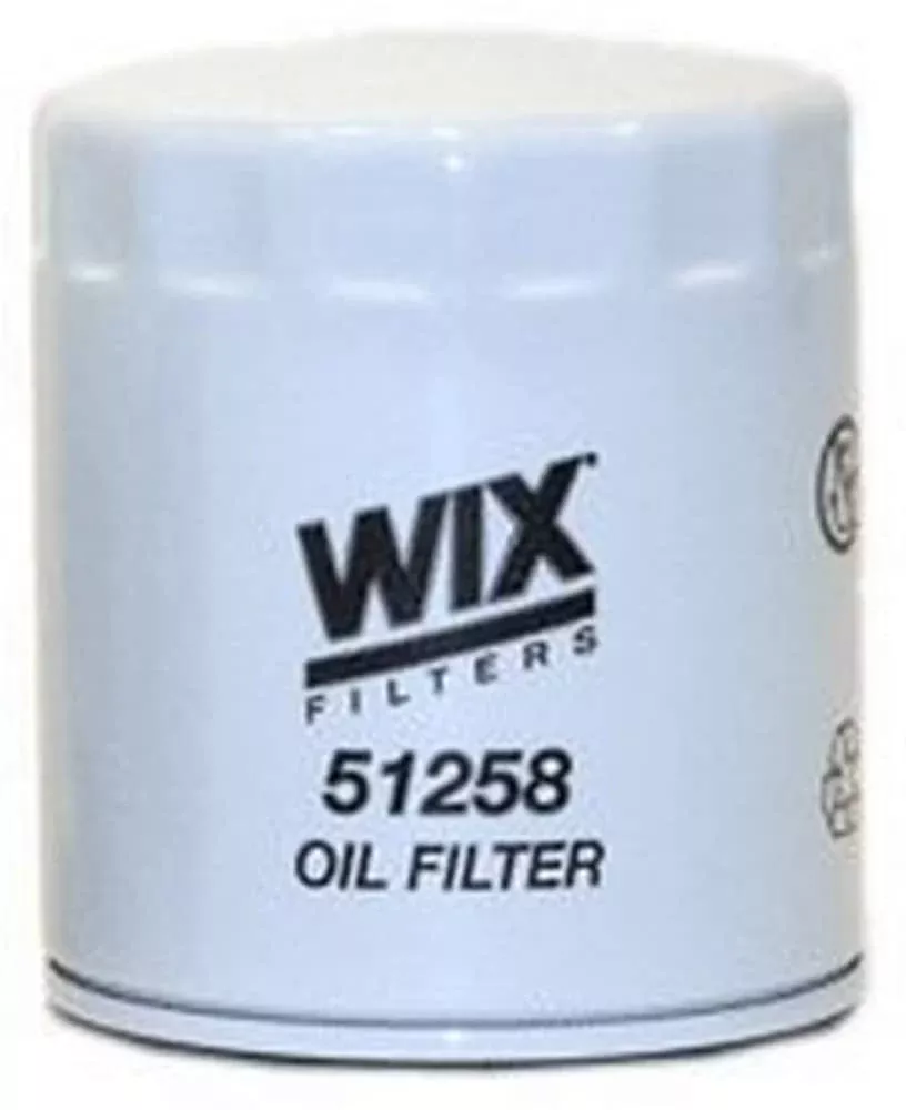 WIX Filters 51258 Spin-On Lube Filter - Paper, Pack of 1, High Performance Oil Filter